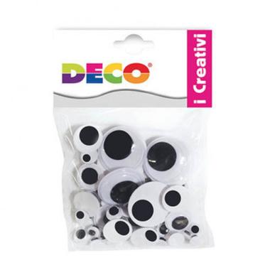 Occhi mobili adesivi cm.2 pz.100