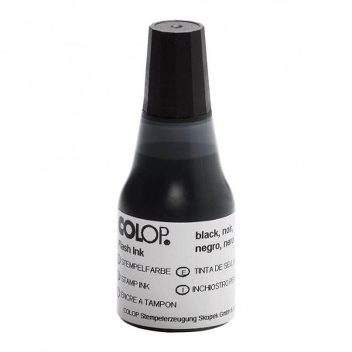 Inchiostro base olio nero 25ml
