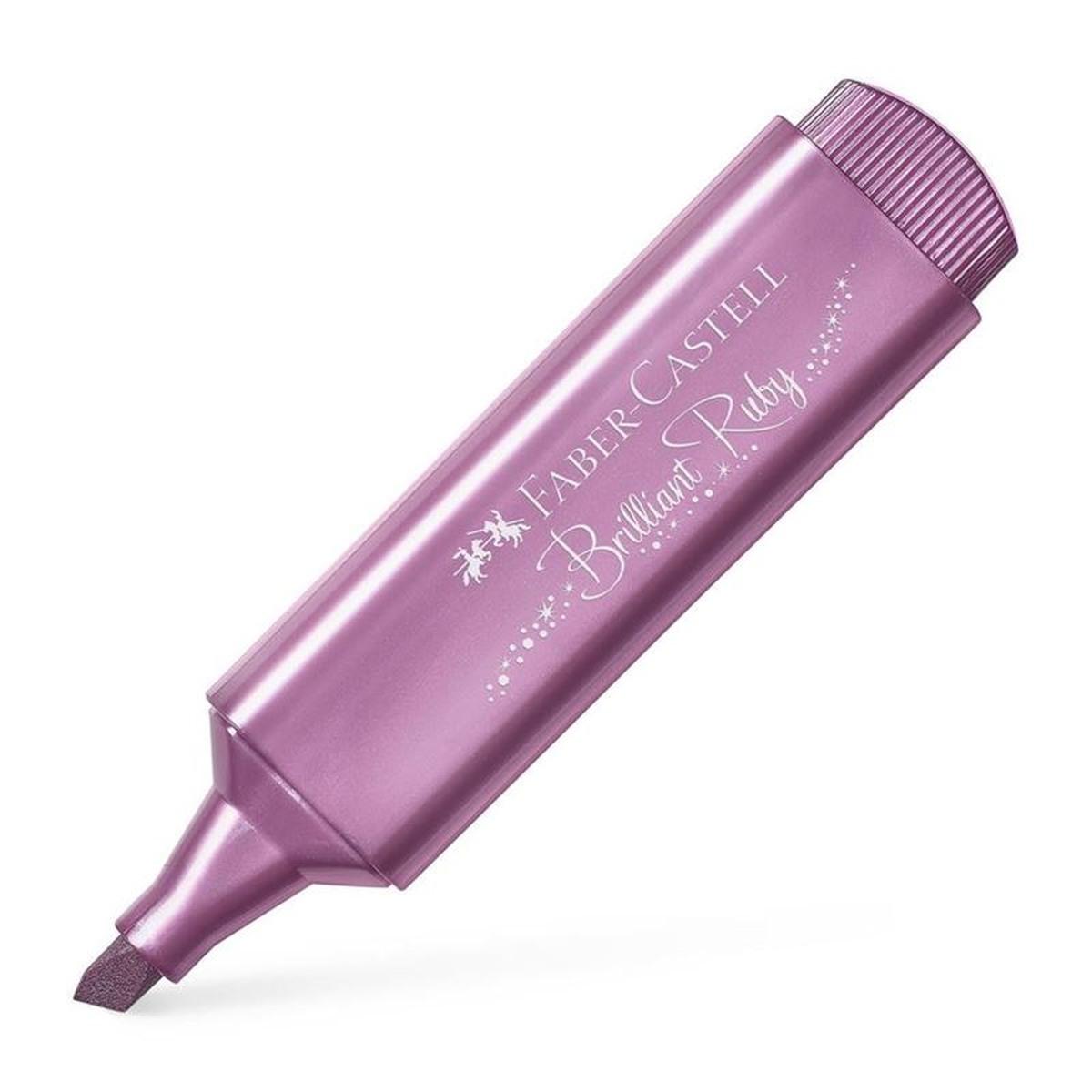 Evidenziatore textliner 46 metallic rubino 10pz
