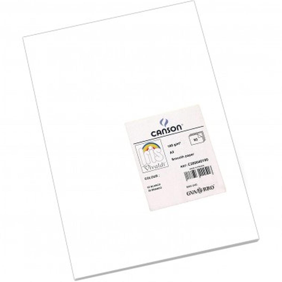 Fogli vivaldi a4 185 gr 50fg bianco