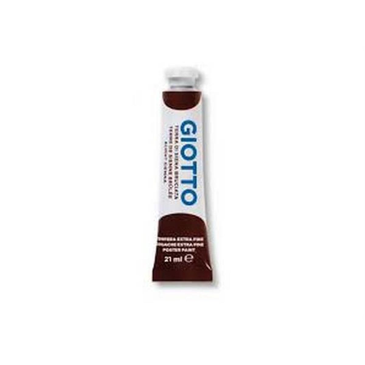 Tempera tubetto 21ml cf.6pz.terra di siena naturale