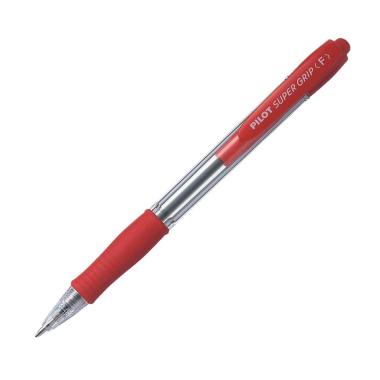 Penna sfera grip punta f cf.12 pz.rosso