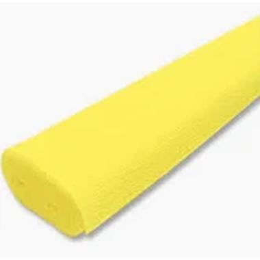 Carta crespa 40gr. 10pz giallo