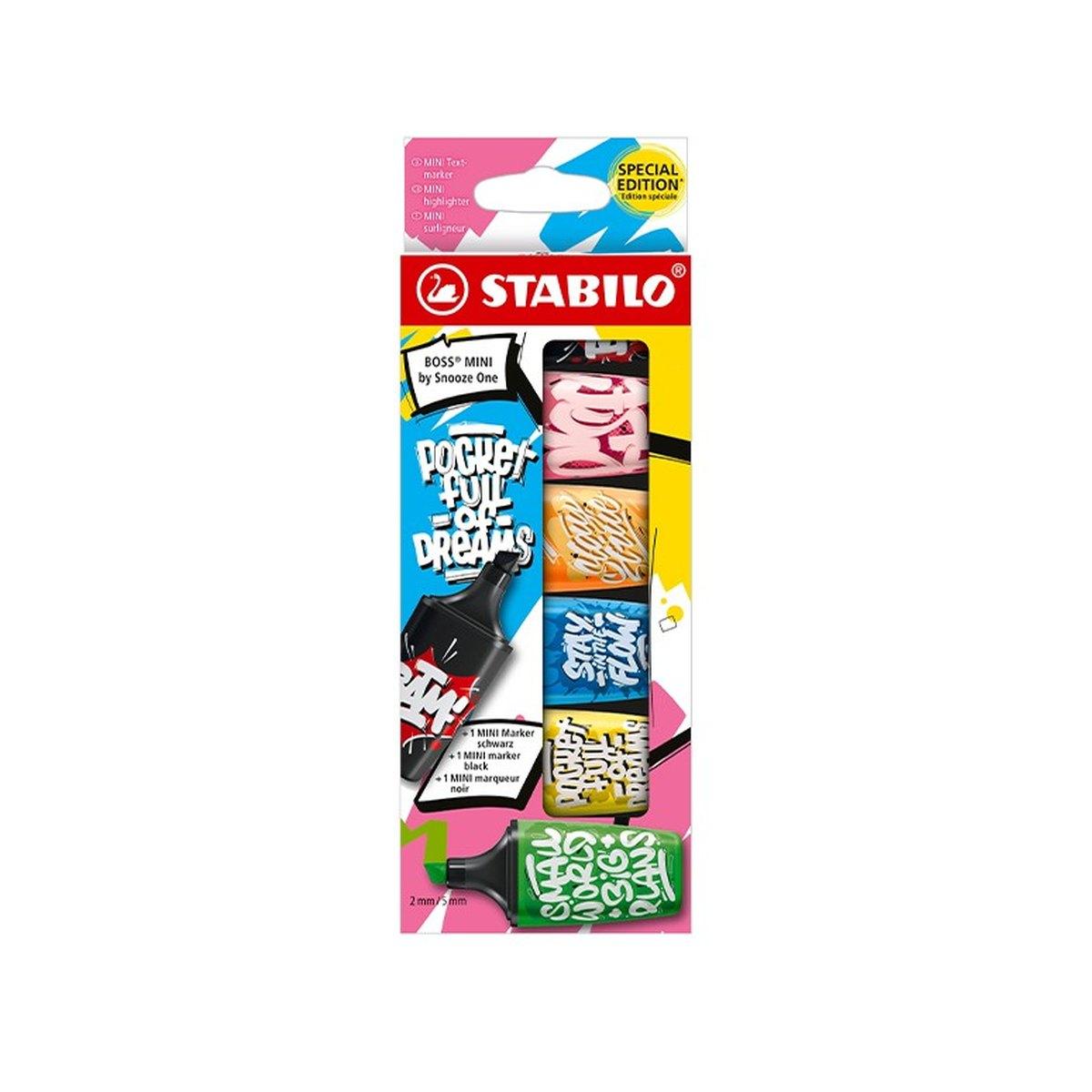 Stabilo boss mini by snooze one 6 pz