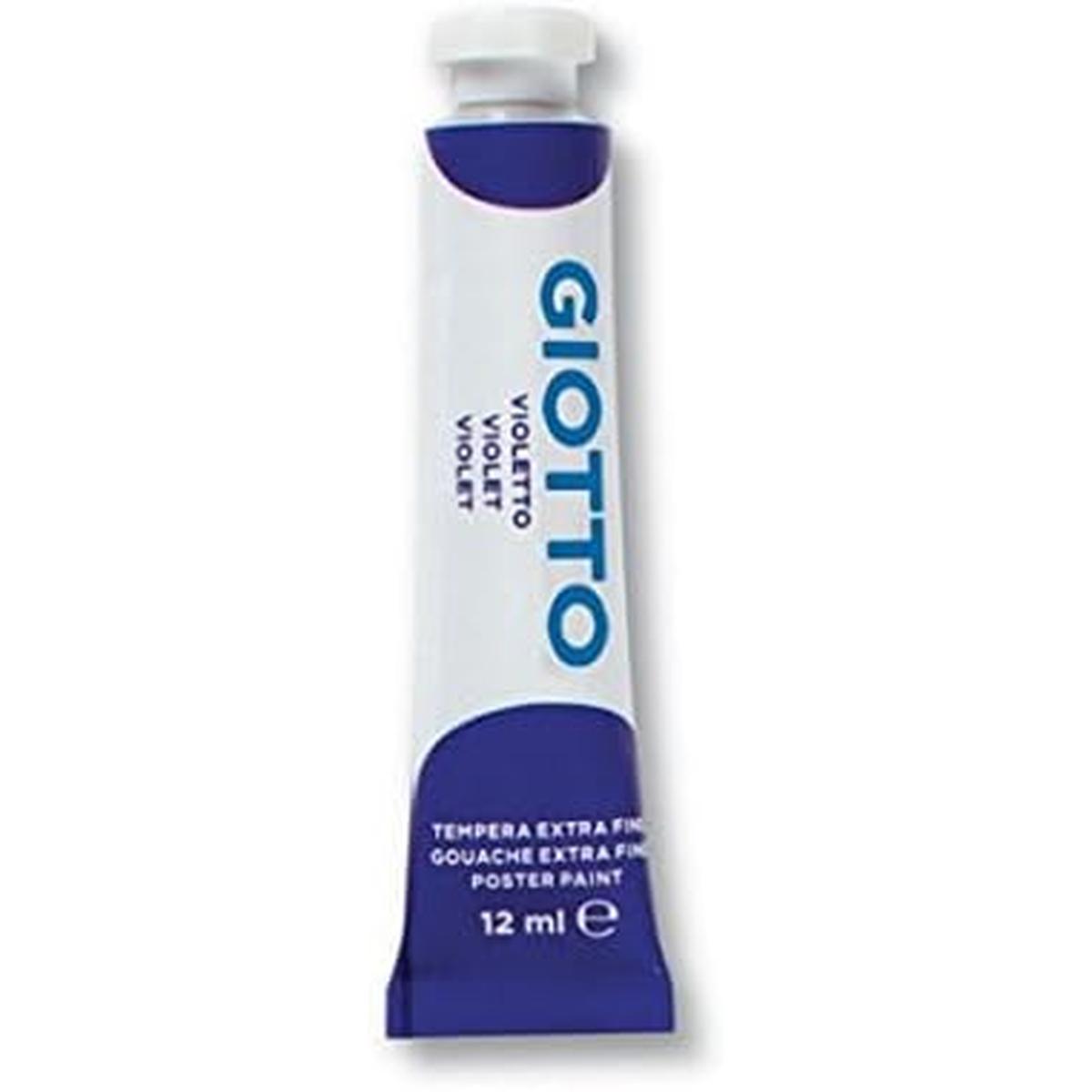 Tempera tubetto 12ml cf.6 pz. viola