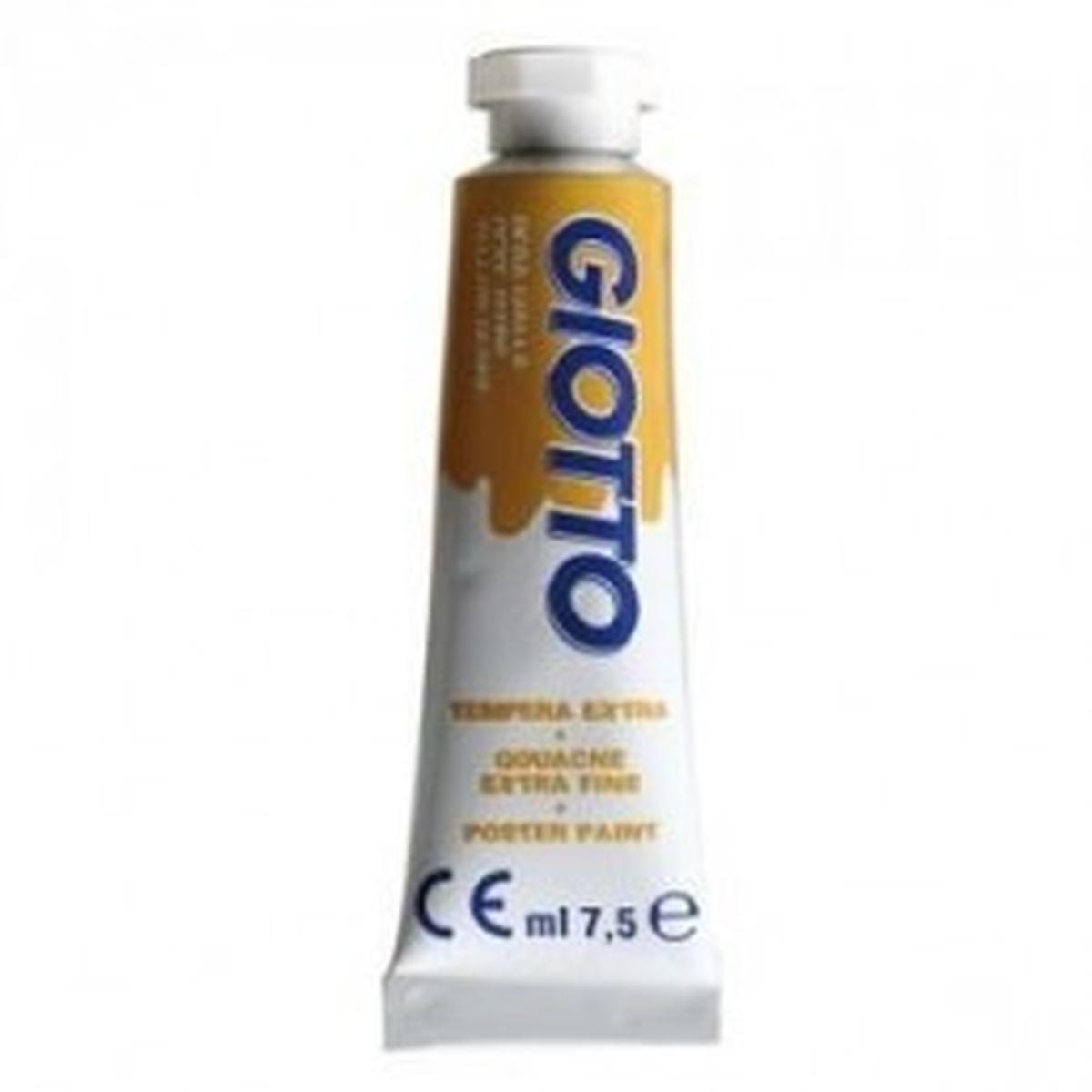 Tempera tubetto 7,5ml cf.10 pz.giallo oc