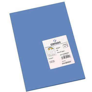 Foglio vivaldi a3 185 gr  50fg blu chiaro
