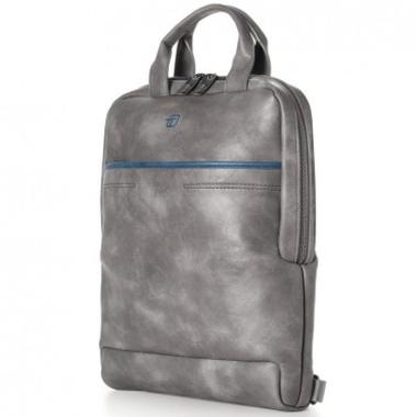 Zaino slim blue gate in e/pelle