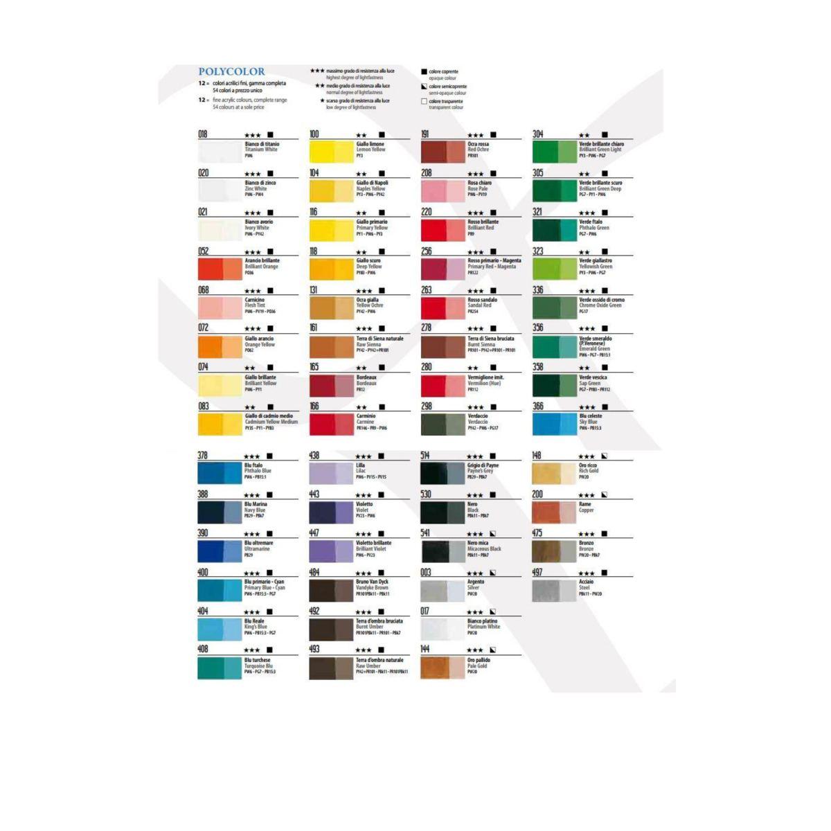 Vasetto polycolor giallo brillante 140ml