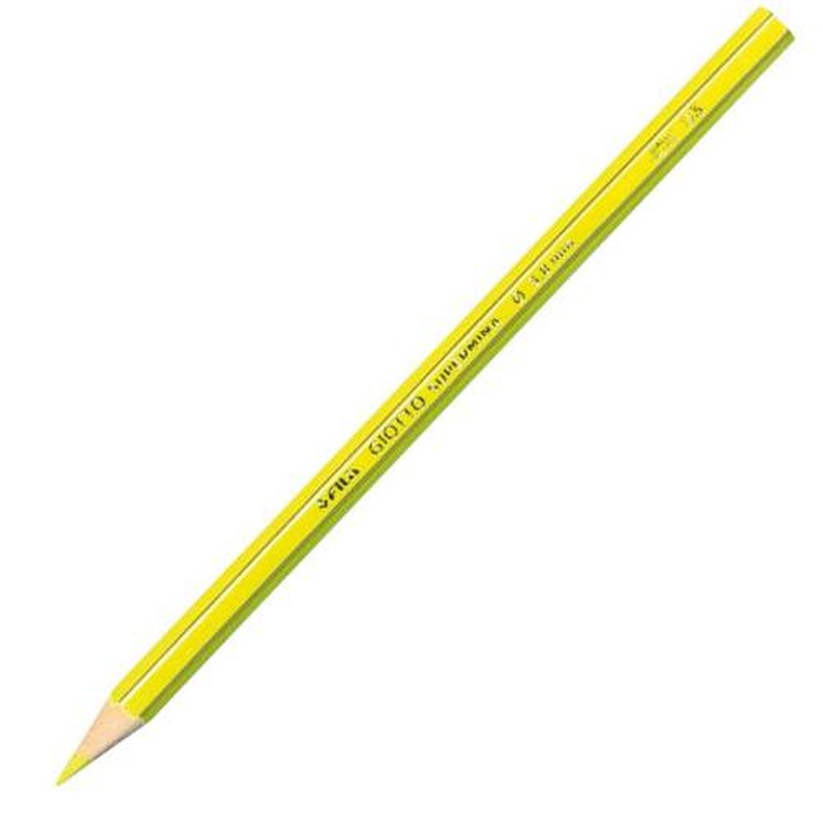 Giotto supermina colore singolo pz12 giallo