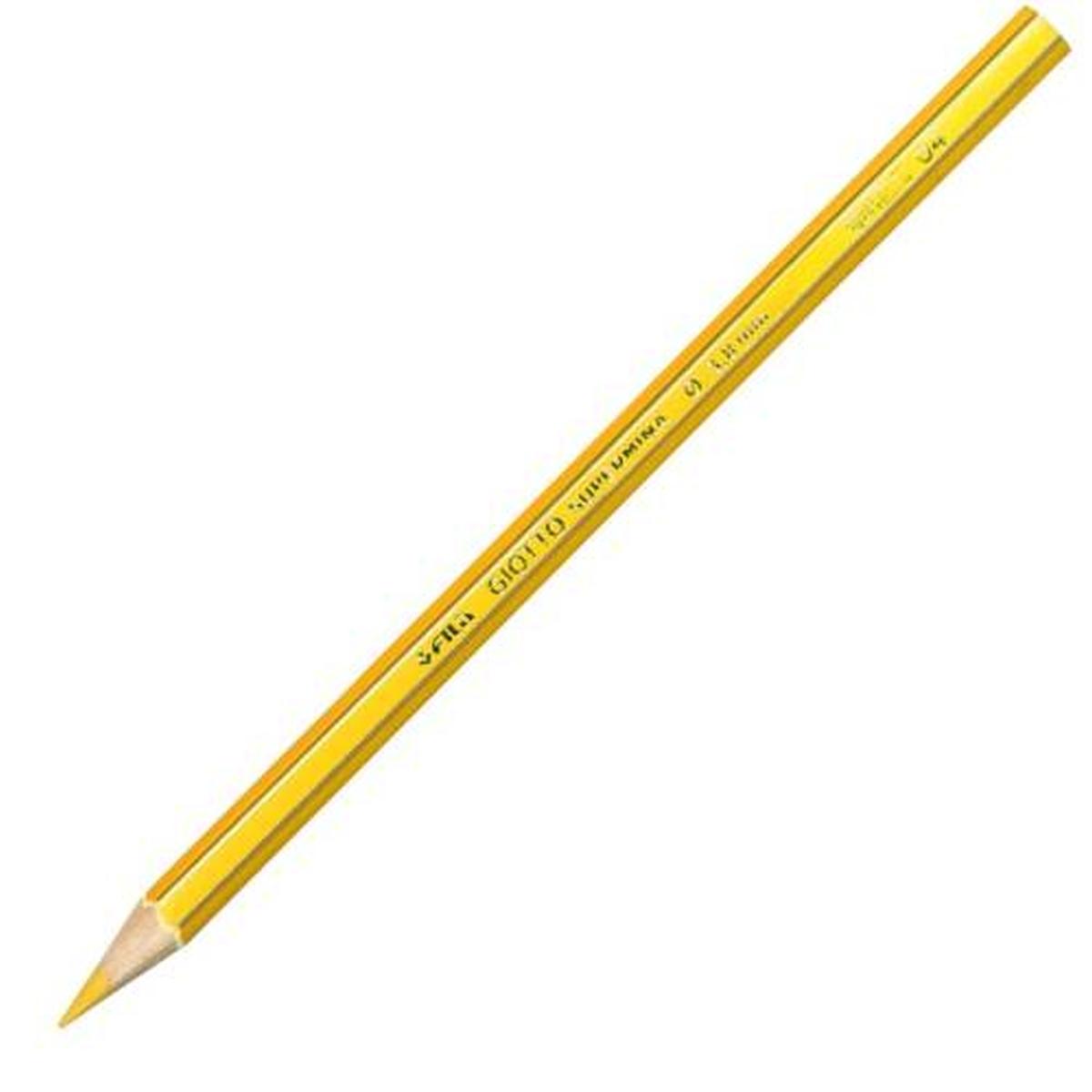 Giotto supermina colore singolo pz12 giallo scuro