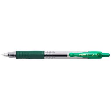 Penna sfera g-2 scatto cf.12 pz. verde