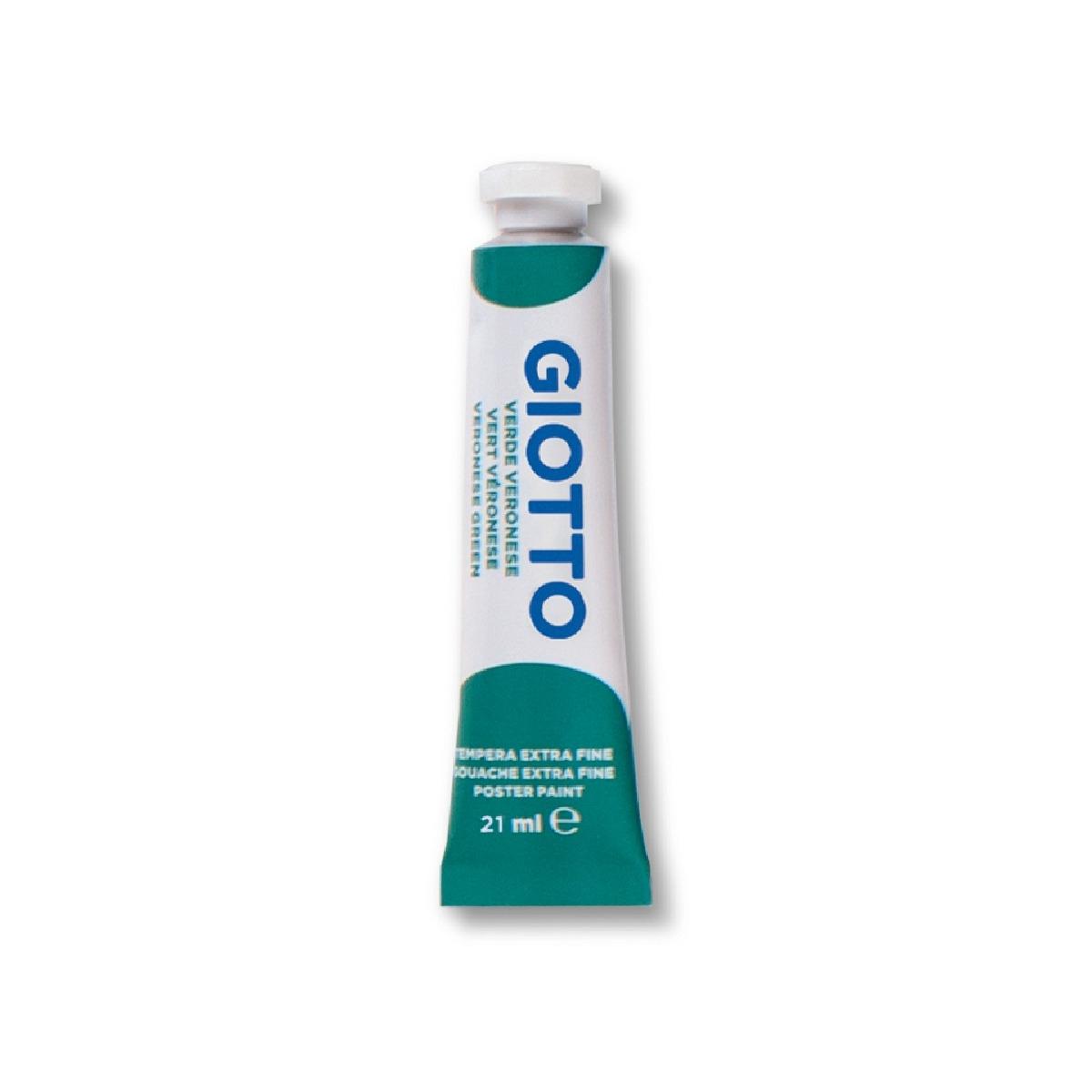 Tempera tubetto 21ml cf.6pz.verde veronese