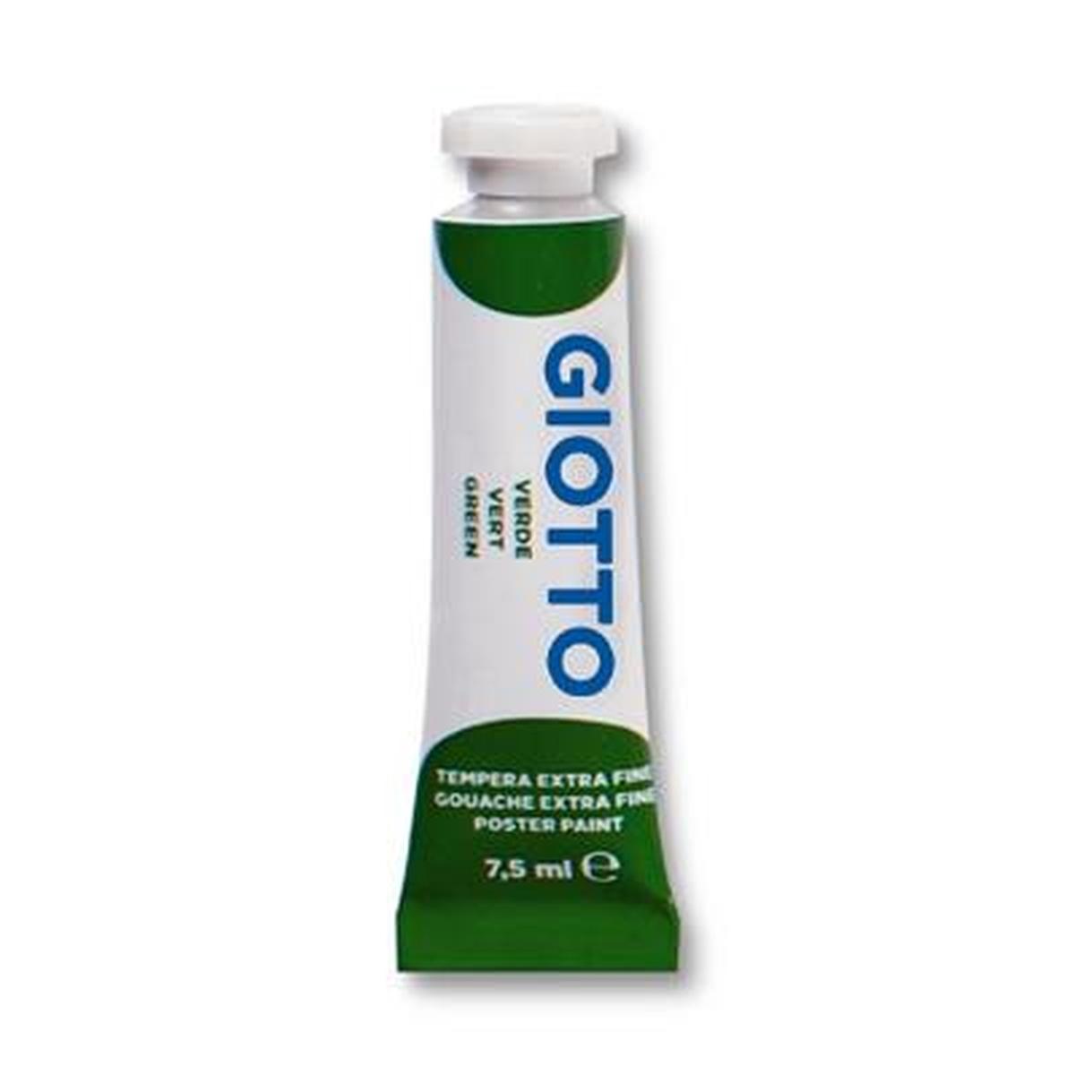 Tempera tubetto 7,5ml cf.10 pz.verde ver