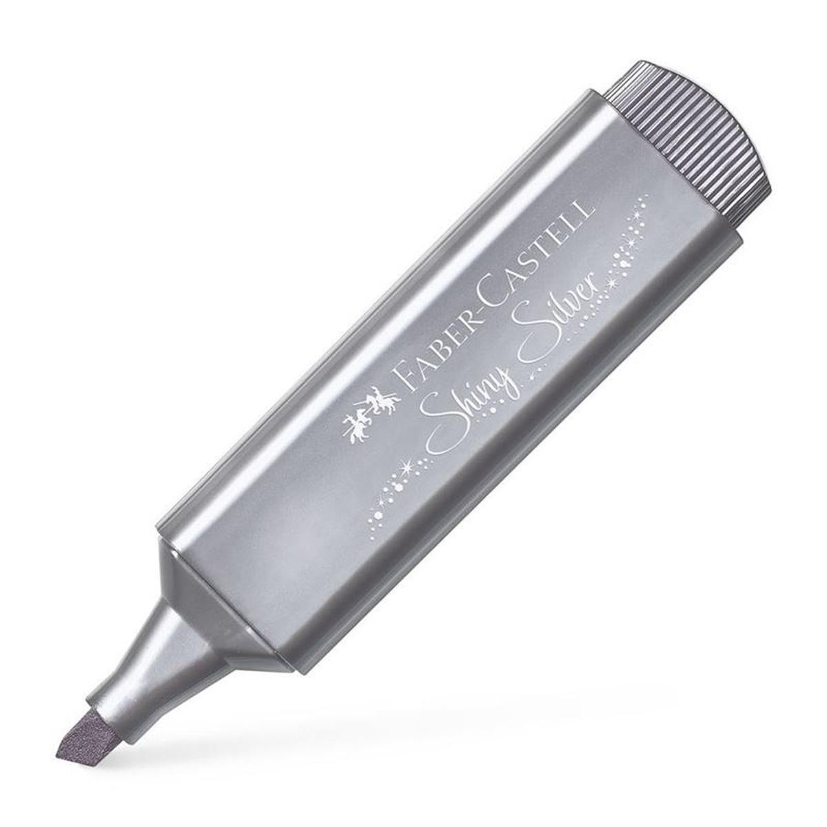 Evidenziatore textliner 46 metallic argento 10pz