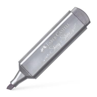 Evidenziatore textliner 46 metallic argento 10pz