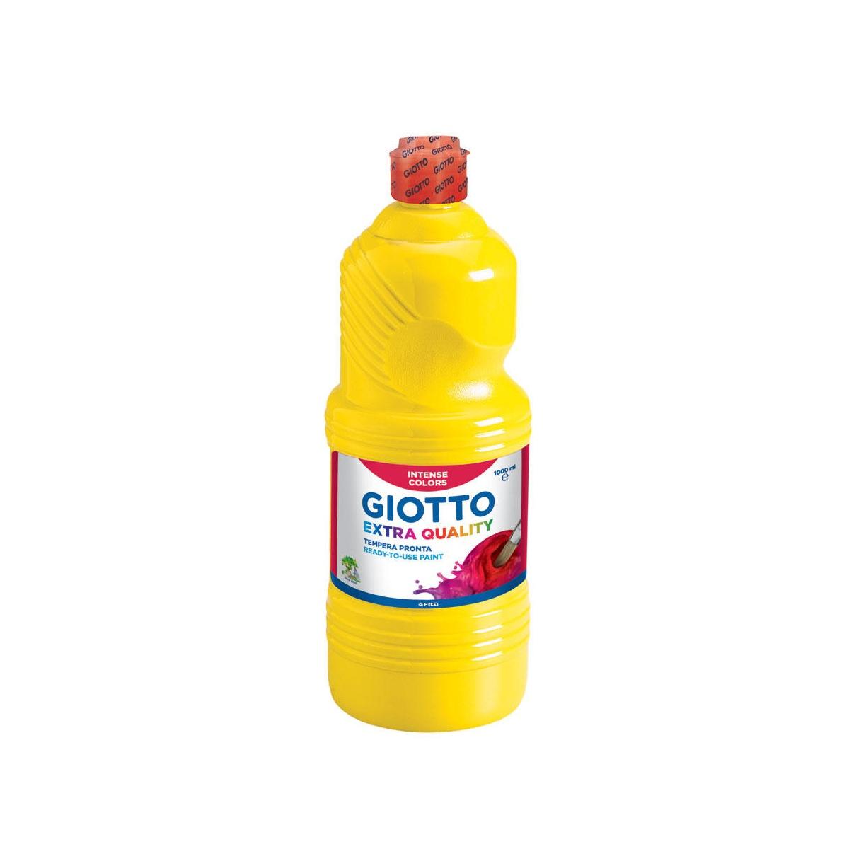 Giotto tempera pronta ml.1000 giallo caldo