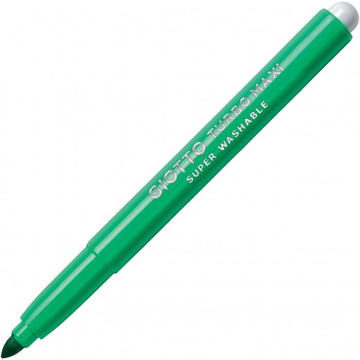 Giotto turbo maxi verde cinabro cf.12 pz