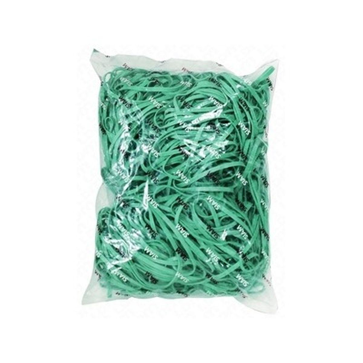 Elastici in gomma fettuccia verde d120/8