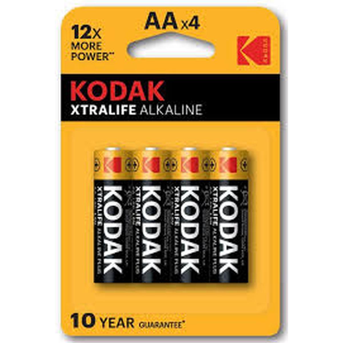 kod. batterie AAX4 alkaline extralife 4 stilo