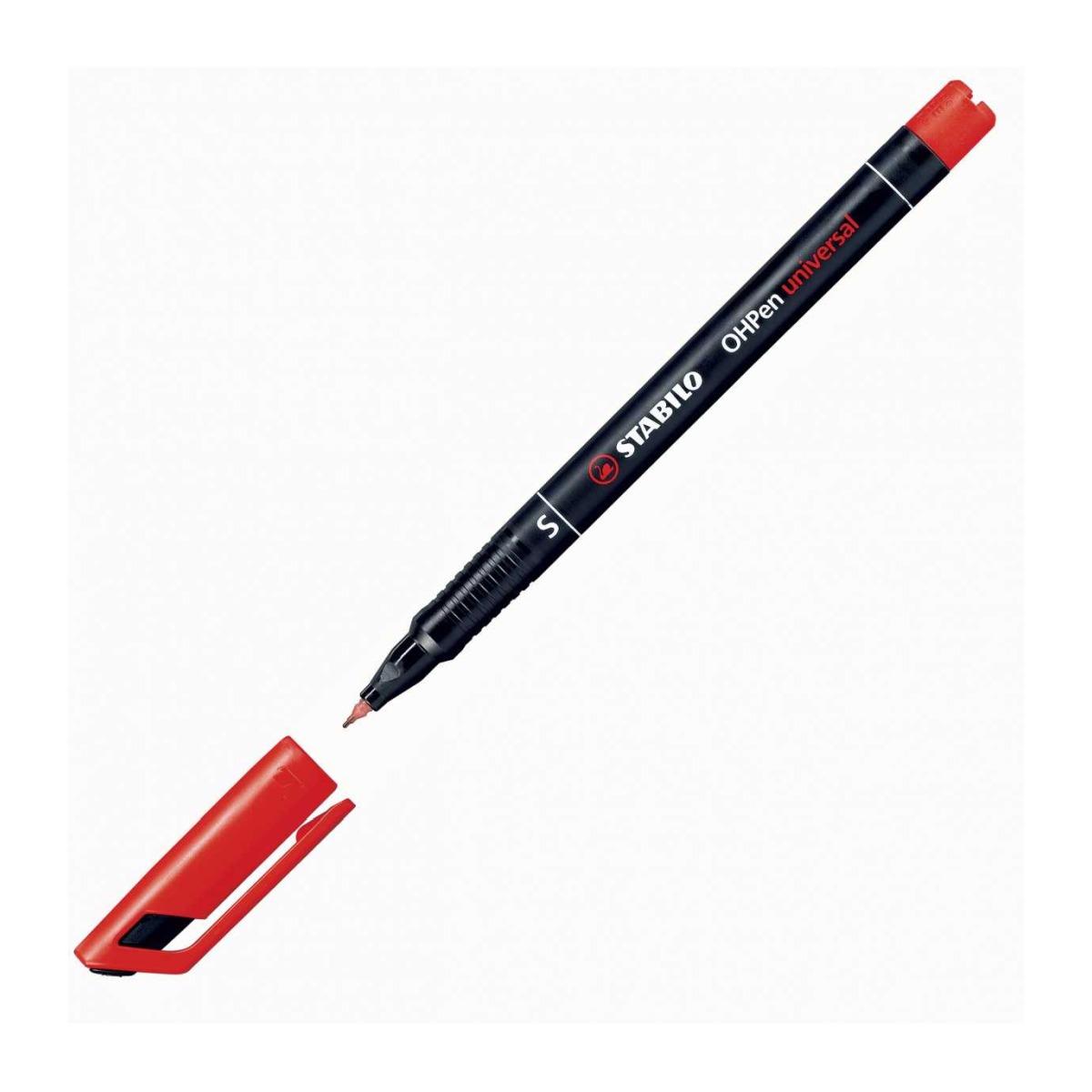 STABILO OHPen F perm. ROSSO 10pz
