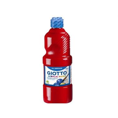 Tempera acrilica ml.500 rosso